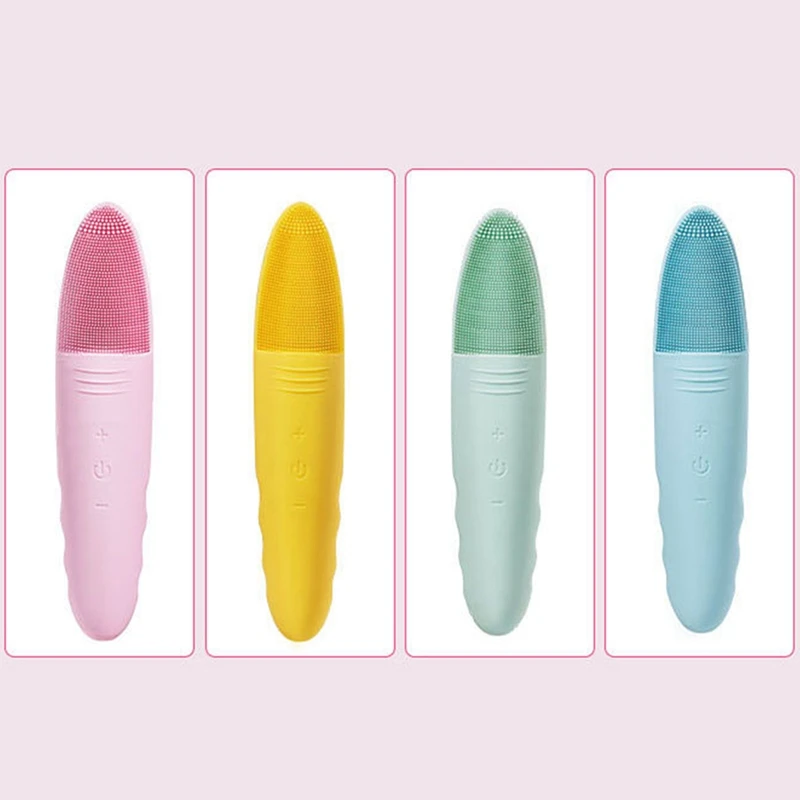 

Channy Mini Electric Massage Brush Face Cleaning Waterproof Silicone Massage Cleansing Instrument Cleansing Tools