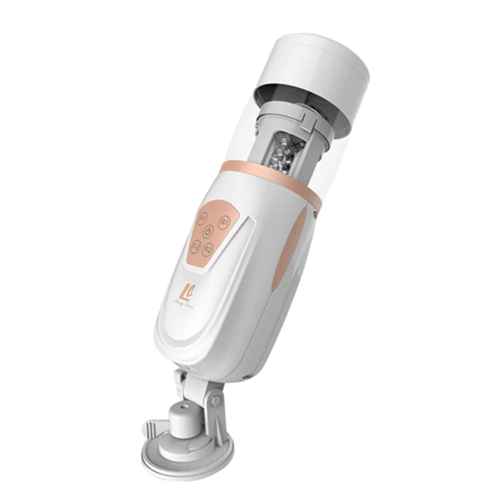 Men's Automatic Sucking Aircraft Cup Simulation Vagina Electric Thrusting Vibration Vibrating Clip Body Relax Massager Adult Toy