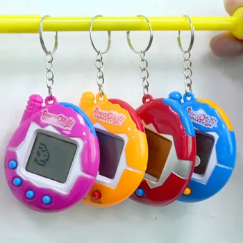 

Multi-colors Funny Nostalgic Virtual Cyber Pet Toy Portable Pocket Electronic Pets Keychains Toys