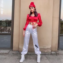 Модные костюмы для джазовых танцев, женская одежда для выступлений в стиле хип-хоп, одежда для диско-рейва, наряд для танцев на шесте, одежда для танцоров Gogo DC3137