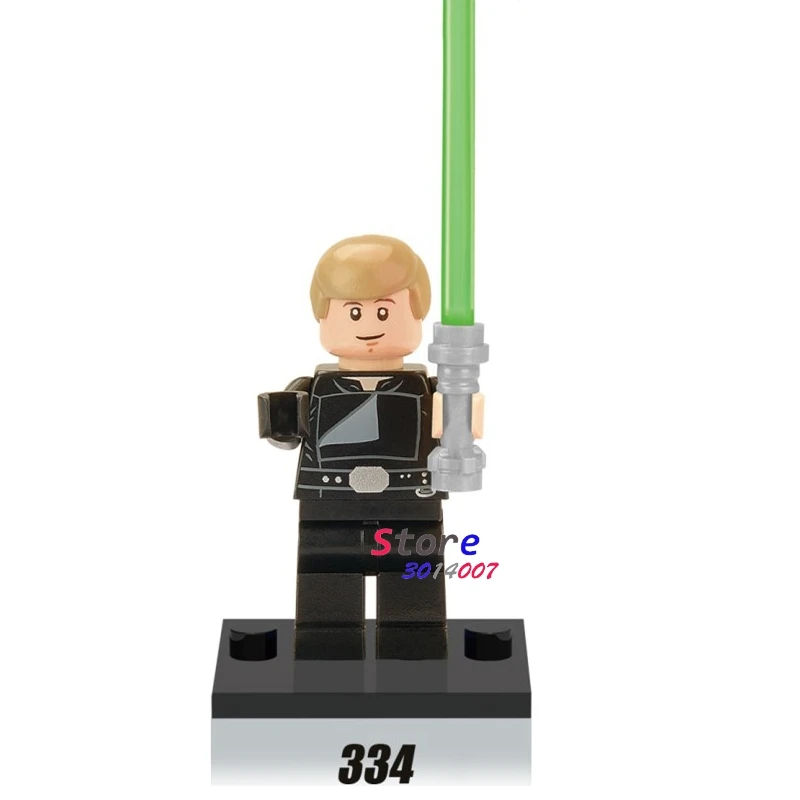 50 шт. Leia Bonda baba skywalker obi-wan модели строительных блоков Кирпичи игрушки для детей фигурки - Цвет: 334
