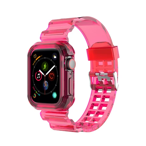 Strap for Apple Watch Band 40mm 44mm 38mm 42mm for iWatch Series 6 se 5 4 3 2 for Apple Watch Case Accessories