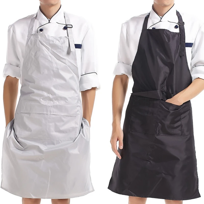 Парикмахерские водонепроницаемые фартуки регулируемые без рукавов кухонные