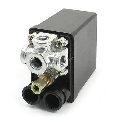 

Air Compressor Repairing Pressure Switch Control Valve 175PSI 4-Port 1/4PT