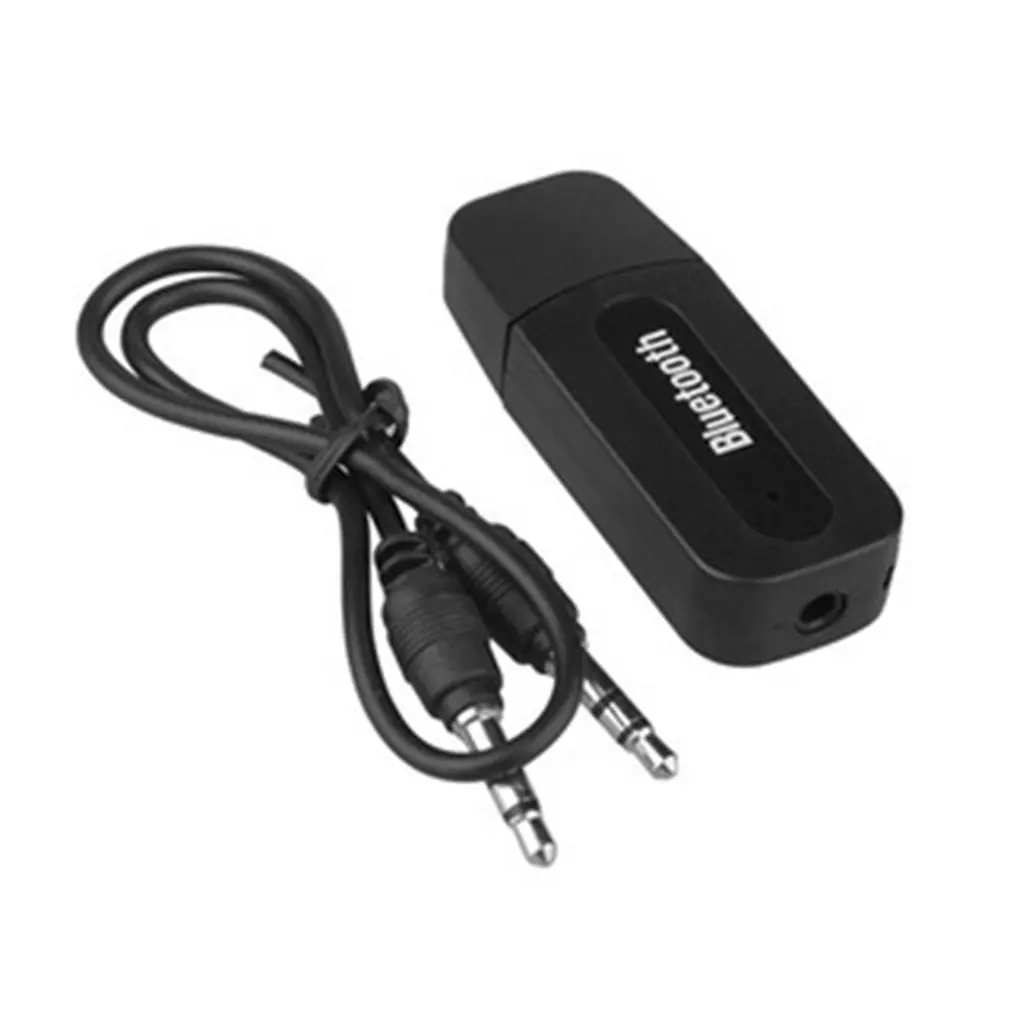 Receptor de Audio para coche inalámbrico, adaptador/receptor de música A2DP, USB, Bluetooth, AUX, 3,5mm, para teléfono móvil Android/IOS