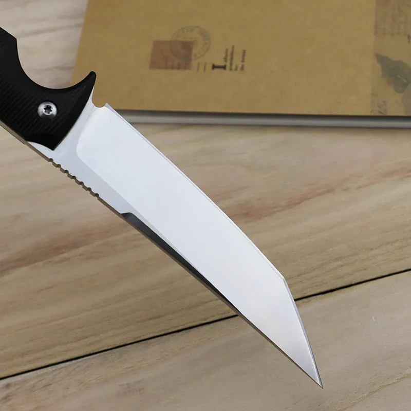Охотничий нож Тактический фиксированный нож D2 стальной G10 ручка нож для выживания кемпинг портативный открытый прямой нож