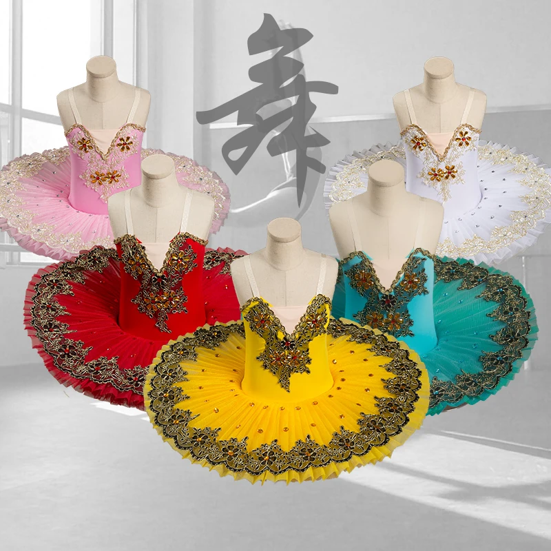 Tutu Per Bambini Little Swan Dance Performance Costume Ragazza Tutu Gonna Princess Dress Performance Tutu Performance Costume