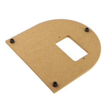 

TTLIFE Newest Wooden Base for Stainless 2-roller Malt Grain Mill Barley Crusher With 2Pcs Stainless Steel 304 M6 Screw