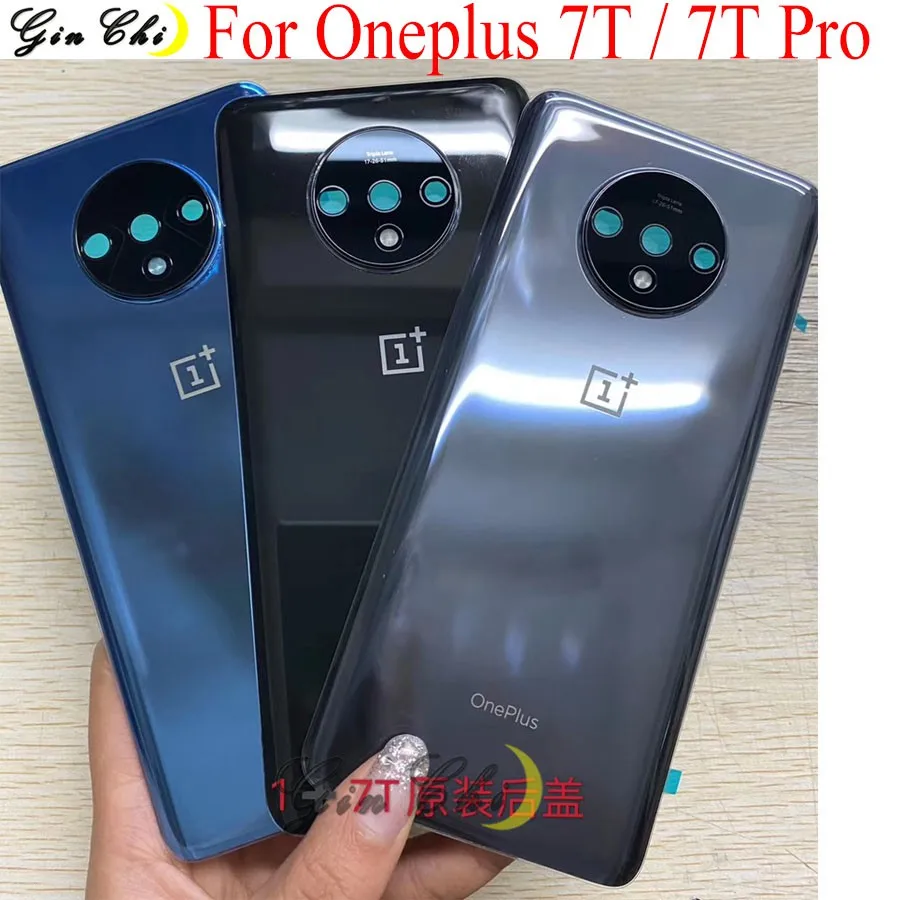 Новый чехол для OnePlus 7 T задняя крышка батарейного отсека заднее стекло Oneplus Pro