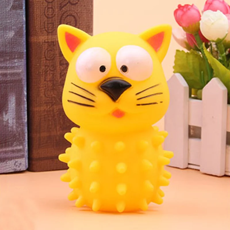 Игрушки для домашних животных для решения зубов для скрипучих ПВХ игрушки для собак скука молярная Жевательная Чистка