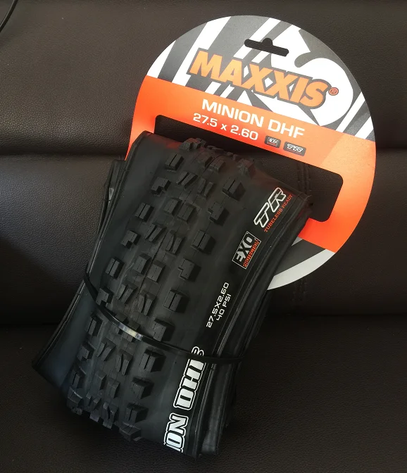 DHF27.5X2.6 EXO TR Maxxis бескамерные готовые 3C TLR 26*2,3 велосипедные шины 26er 27,5*2,3 DH горный велосипед tire26/29er Складные шины холм Миньон DHF DHR - Цвет: DHF27.5X2.6 EXO TR