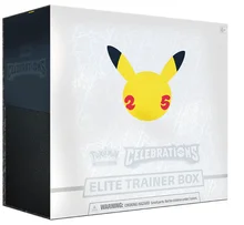Pokémon PTCG – boîte de maître Elite, édition Collector, Original, 25e anniversaire, US
