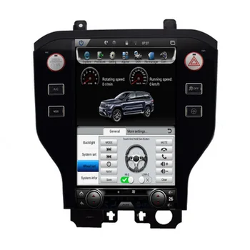 

12.1 inch Android 7.0 car multimedia player car GPS navigation automatic radio player for 2015-2017 Ford Mustang