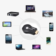 Chromecast Anycast M9 Plus tv Stick 1080P Беспроводной Wi-Fi дисплей ключ приемник Airplay зеркало HDMI Google любой Cast для IOS