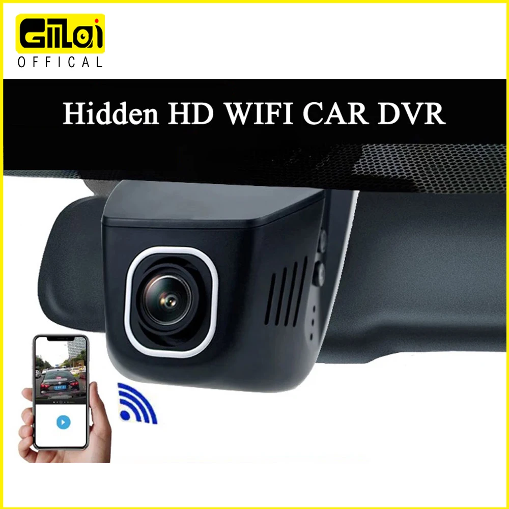 Видеорегистратор Gmai Dvr Wifi для автомобиля скрытая камера Wi-Fi видеорегистратор