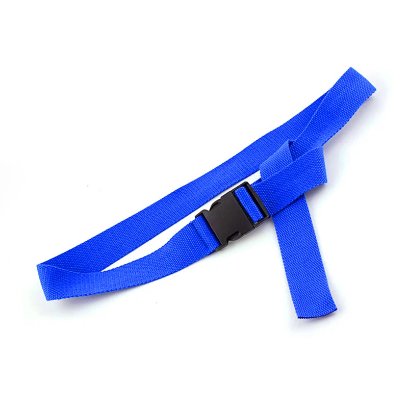 Fashion Black Casual Female Waist Belts Plastic Buckle Solid Color Long Ceinture Femme Fashion Women Plastic Pants Belt Canvas
