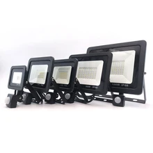 AC175-265V Светодиодный прожектор PIR датчик движения Точечный светильник водонепроницаемый наружный настенный светильник для безопасности сада уличный светильник 30 Вт/50 Вт/100 Вт