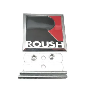 

Car Styling Front Grille ROUSH Metal Emblem Accessories Auto Badge Grill For Mustang