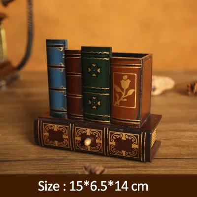 Ностальгический саксофон, скрипка, книга, декоративная полимерная ручка, держатель, орнамент, винтажное украшение для дома, фигурки, украшение для рабочего стола - Цвет: 12