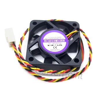 

Genuine For EC4010M12ER DC 12V 0.07A 3 Lines Square Cooling Fan