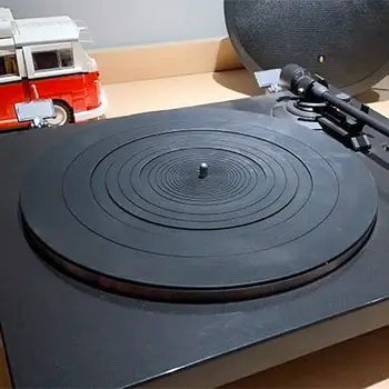 

2020 New Anti-vibration Silicone Pad Rubber LP Antislip Mat for Phonograph Turntable Vinyl Record Players Accessories