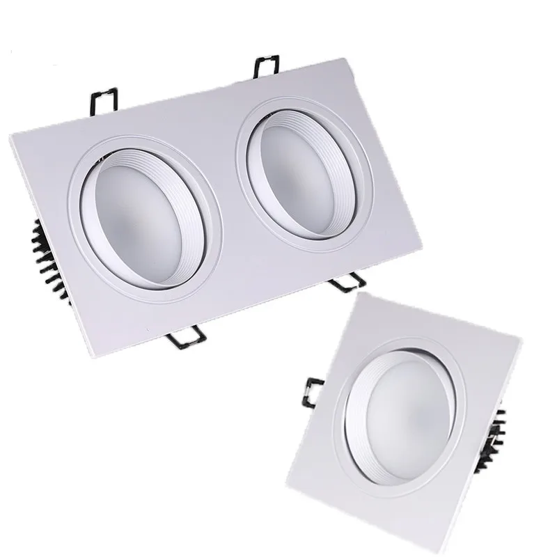 1PCS High Power Aluminum Led Cob Dimmable Ceiling Light AC110V-230V 7W10W14W 20W Square Cob Led Downlight(CE&ROHS) 1PCS High Power Aluminum Led Cob Dimmable Ceiling Light AC110V-230V 7W10W14W 20W Square Cob Led Downlight(CE&ROHS)