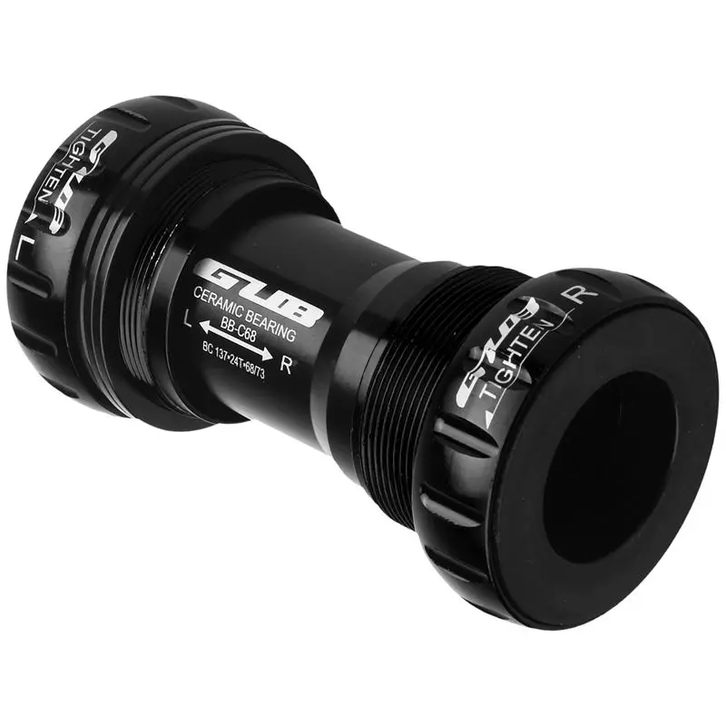 GUB C-68 керамические BB 68 Нижний Кронштейн Shel BSA шатунные подшипники оси велосипеда