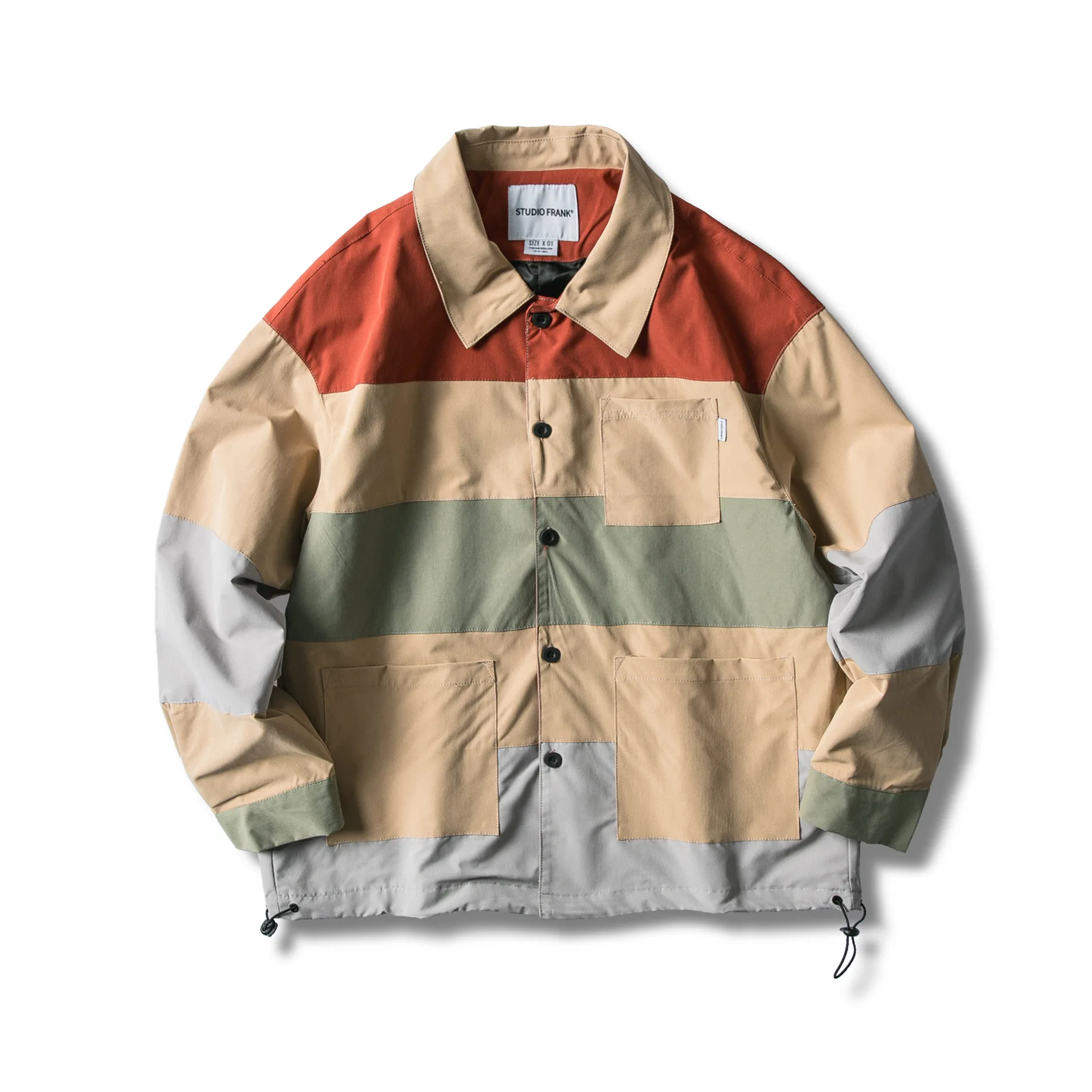 

City Where the Product 2019 Autumn New Style Origional Mixed Colors Multi-pockets MEN'S Jacket Japanese-style Popular Brand Coat