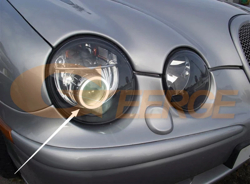 Для Jaguar s type S 2003 2004 2005 2006 2007 2008 HID головной светильник ультра яркий SMD светодиодный