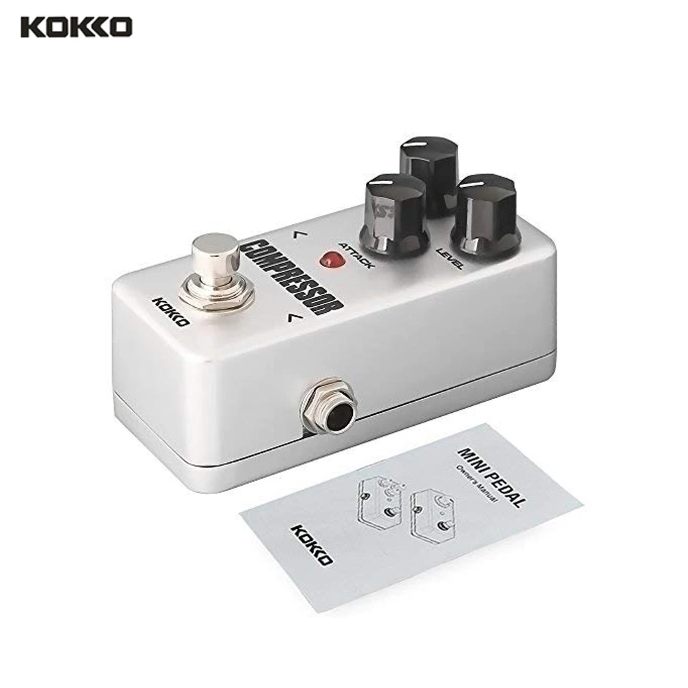 KOKKO FCP2 мини компрессор Fffects педаль для электрогитары портативная гитарная педаль высокого качества аксессуары для гитары