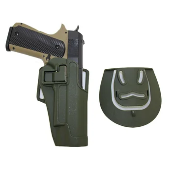 

Tactical Left Right Hand Gun Holster For Colt 1911 Airsoft Pistol Holster Gun Case Belt Waist Holster Paddle Hunting Accessories