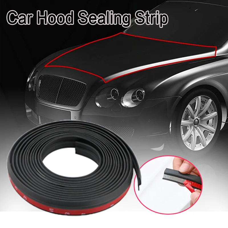 4meter Universal Car Hood Sealing Strip Auto Rubber Seal Strip for