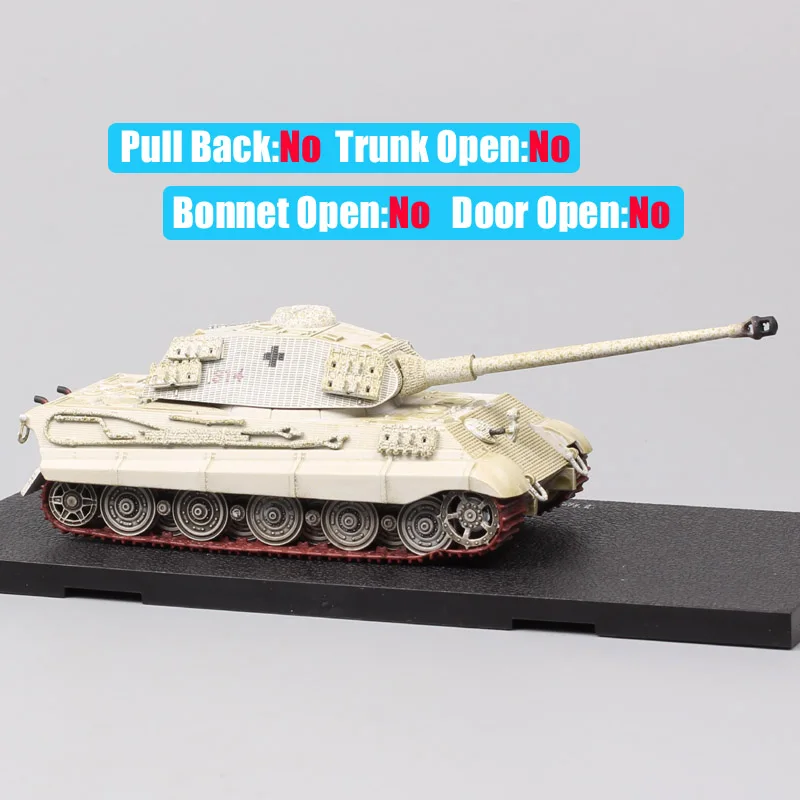 Goedkoop 1 72 schalen Atlas WW2 Royal King Tiger Ausf tank Diecasts   Toy militaire Voertuigen modellen auto hobby cadeaus Normandië Koersk boedapest