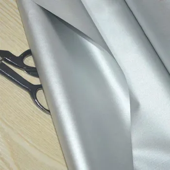 

Fully shading double-sided silver coated fabric Washable shade curtain Insulation sunscreen car clothing tent tarpaulin fabric