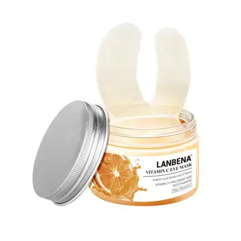 

Breathable Collagen Vitamin C Eye Mask Deep Moisturizing Anti-Wrinkle Aging Puffiness Dark Circles Bags Eye Gel Pad TSLM2