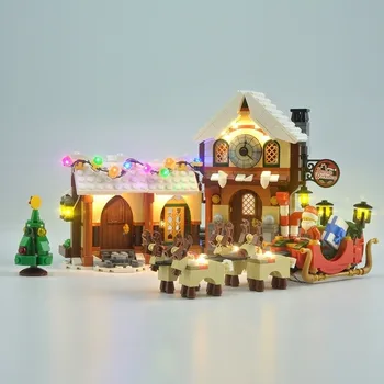 

Christmas LED Light Up Kit Only For 10245 Santas Workshop Lighting Bricks Decorative Lights Lighting Set Compatible With 10245