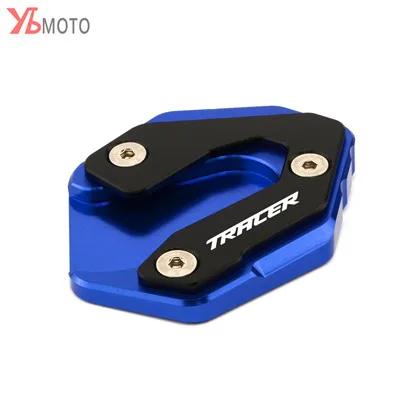 Для Yamaha MT09 Tracer MT-09 TRACER 900 GT mt 09 XSR 900 FZ 09 мотоциклетные подставки Kick Stand Plate - Color: Blue