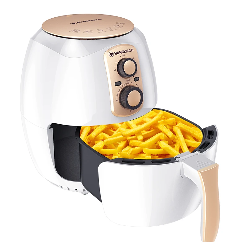 

3.8L Multifunction Air Fryer Oil-free Fries Machine Electric Fryer Household Intelligent Non-stick Pan High Capacity