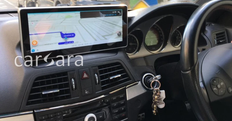 2G ram Android дисплей для правого привода E Class coupe C207 A207 2010- 10,2" сенсорный экран gps навигация стерео радио