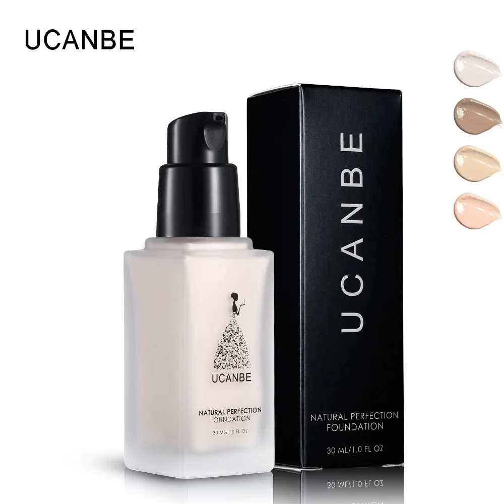 

Natural Perfection Liquid Foundation Makeup Full Coverage Concealer Whitening Primer BB Cream Waterproof Cosmetics TSLM1