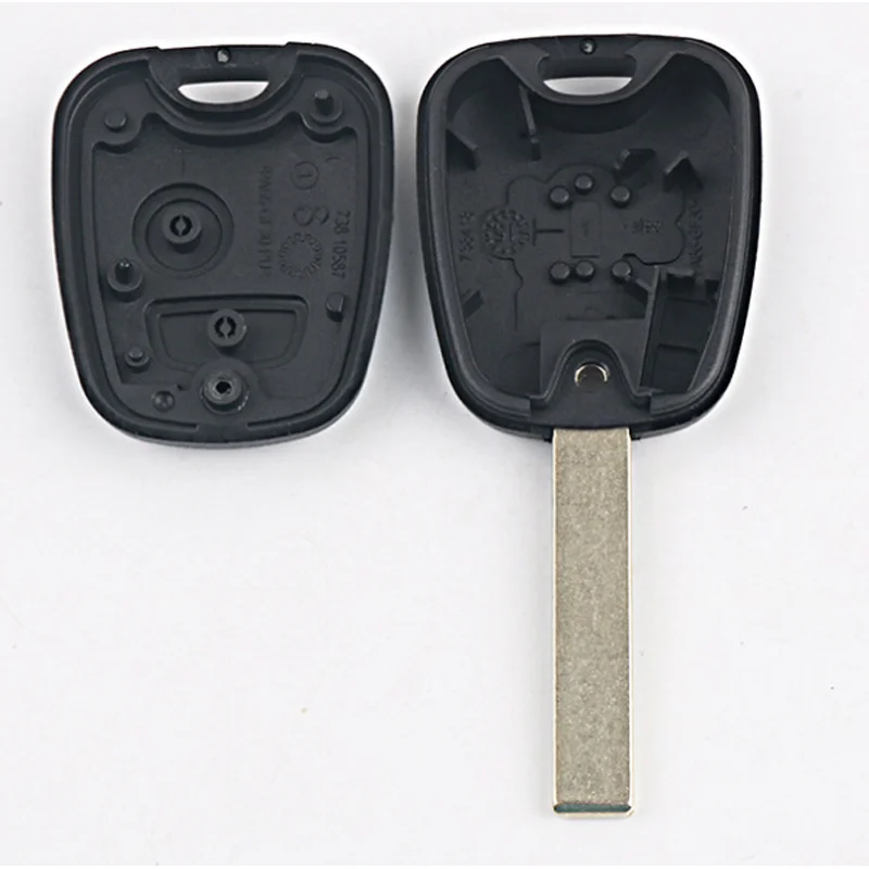 DAKATU 2 кнопки для peugeot 106 107 207 307 407 206 306 406 508 Замена дистанционный ключ чехол в виде ракушки запись Fob чехол Крышка
