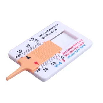 

Newest Car Tyre Tread Depthometer Depth Indicator Gauge Car Motorcycle Trailer Van Wheel Measure Tool