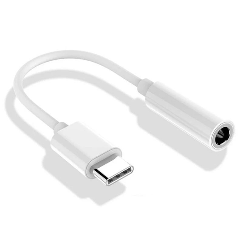 Кабель-адаптер USB-C type C к разъему аудио кабель для наушников вспомогательный кабель-адаптер для Xiaomi huawei смартфон