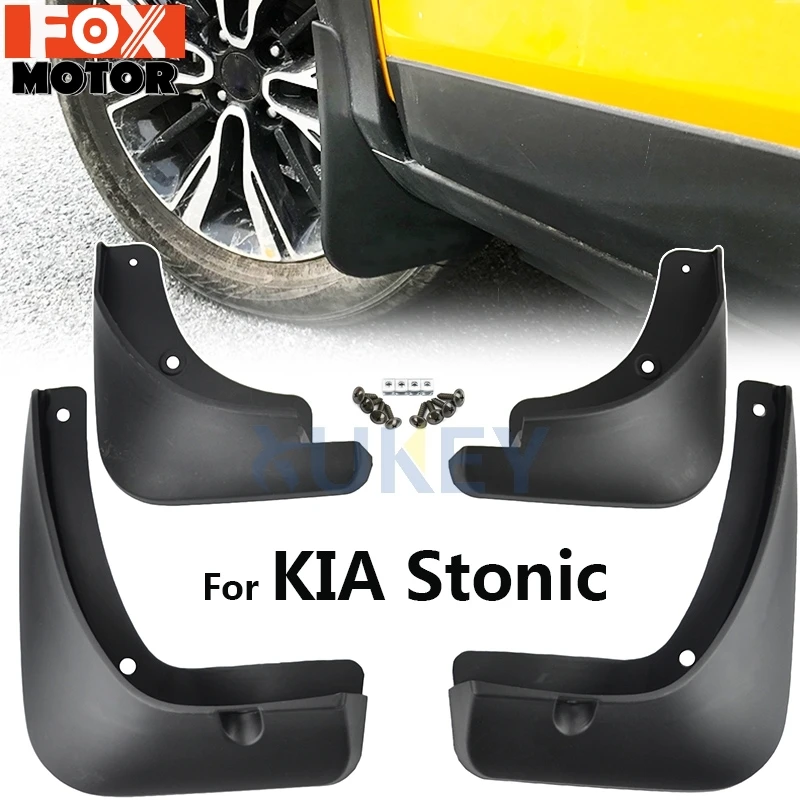 4 шт. набор литых брызговиков для Kia Stonic 2017 2018 2019 2020 Брызговики крыло переднее