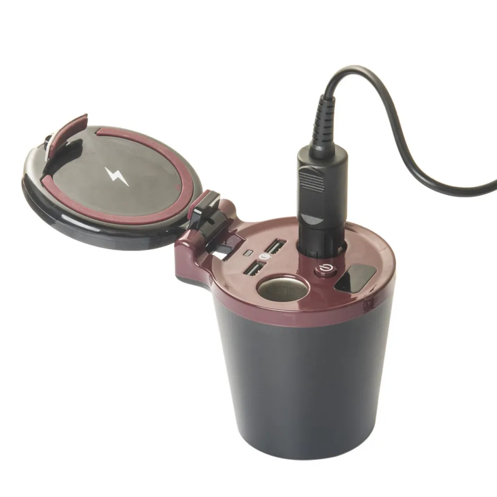 В автомобиле Bluetooth Hands Free MP3 два прикуривателя порт питания плеер телефон на радио fm-передатчик модулятор два USB# Ger