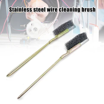 

Hot Nozzle Ended Steel Wire Brush Cleaning Pick Clean Tool for 3D Printer SP99