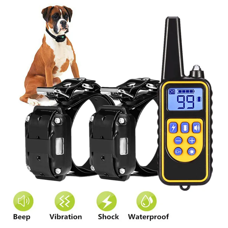 Электрический ошейник для дрессировки собак с дистанционным управлением