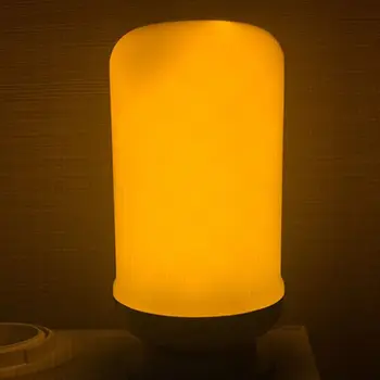 

2 2 Pack 5W 4 Modes with Upside Down Effect E26 Base LED Flame Effect Light Bulb for Festival Hotel Bar Halloween and Christmas