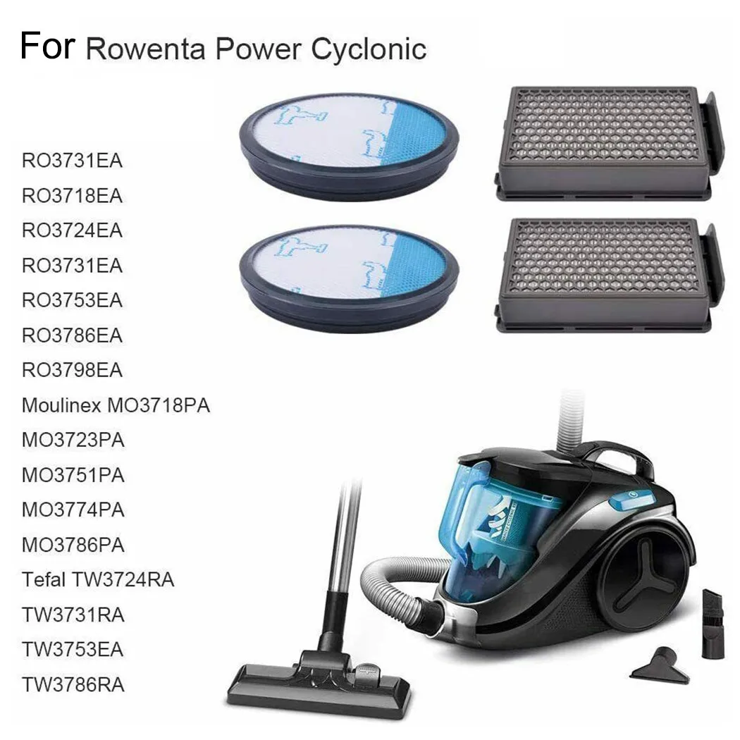FILTER SET XL Compatible with For Rowenta Swift Power Cyclonic RO2932EA  $30.87 - PicClick AU
