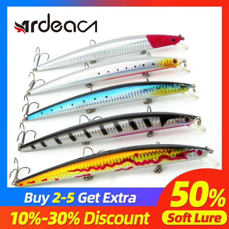 ARDEA minnow плавающие приманки жесткая приманка для рыбалки 175 мм 30 г crankbait Bass peche окунь